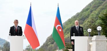 Prezident İlham Əliyev: Çexiya ilə çox fəal siyasi dialoqumuz var
