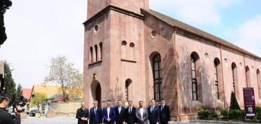 Almaniya deputatları Göygöl və Şəmkir rayonlarına səfər edib