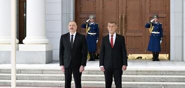Qəbələdə Çexiyanın Baş naziri Andrey Babişin rəsmi qarşılanma mərasimi olub