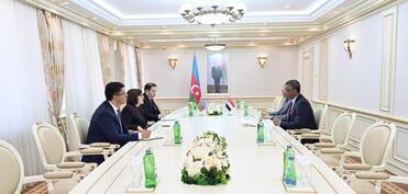 Sahibə Qafarova Sudanın ölkəmizdəki fövqəladə və səlahiyyətli səfiri ilə görüşüb