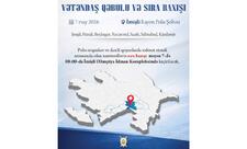 Daxili işlər naziri İmişlidə vətəndaş qəbulu və sıra baxışı keçirəcək