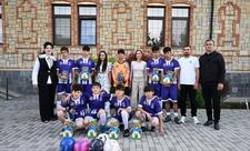 Leyla Əliyeva və Arzu Əliyeva Şəkidə uşaq evi sosial xidmət müəssisəsində olublar