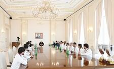 Prezident: İdmançılarımızda qələbə əzmi çox güclüdür