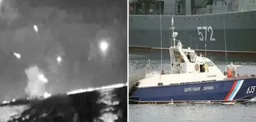 Ukrayna ordusu Kerç körpüsünü qoruyan Rusiya gəmilərinə zərbə endirib