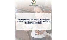 İncəsənət məktəblərində buraxılış imtahanları mərkəzləşdirilmiş qaydada keçiriləcək
