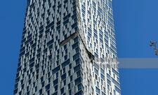 Ukrayna dronu Moskvanın mərkəzində yaşayış binasına düşüb - FOTO