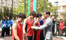 Paytaxtın abad məhəllələrində basketbol yarışları başa çatıb