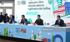 WUF13 zamanı nəqliyyat üçün əsas istifadə olunacaq obyektlər açıqlanıb