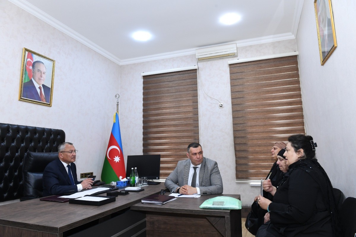Dövlət Komitəsində vətəndaşların növbəti qəbulu keçirilib