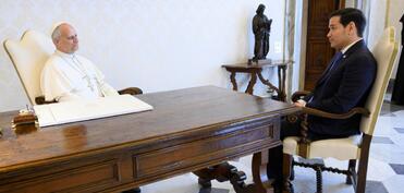 Rubio Vatikanda Roma Papası ilə görüşüb