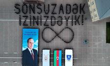 Polis Akademiyasının kursantları fləşmob keçirib - VİDEO