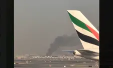 Dubay aeroportunda qatı tüstü müşahidə olunur