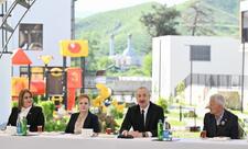 Prezident İlham Əliyev Zəngilan şəhərində sakinlərlə görüşüb - YENİLƏNİB