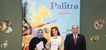Prof. Dr.Tarek Aboul Fotouh "Palitra" adlı rəsm sərgisinin açılışında iştirak edib