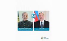 Prezident İlham Əliyev Şahbaz Şəriflə telefon danışığı aparıb