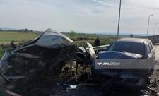 Sabirabadda zəncirvari qəza olub, 1 nəfər ölüb, 5 nəfər xəsarət alıb