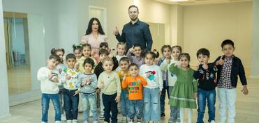 Uşaq evlərinin sakinləri üçün xüsusi rəqs məşğələləri keçirilib