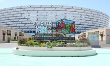 Media nümayəndələri Bakı Olimpiya Stadionunda WUF13-lə bağlı görülən işlərlə tanış olub - FOTO