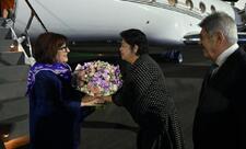 Sahibə Qafarova Özbəkistana səfər edib
