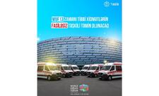 WUF13: 4 tibb müəssisəsi gücləndirilmiş rejimdə çalışacaq, 75 briqada və 35 təcili yardım avtomobili ayrılıb
