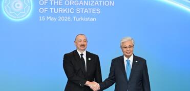 Prezident İlham Əliyev Türküstanda TDT-nin qeyri-rəsmi Zirvə görüşündə iştirak edib - YENİLƏNİB-2