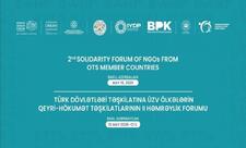 Türk Dövlətləri Təşkilatına üzv ölkələrin QHT-lərinin II Həmrəylik Forumu işə başlayır