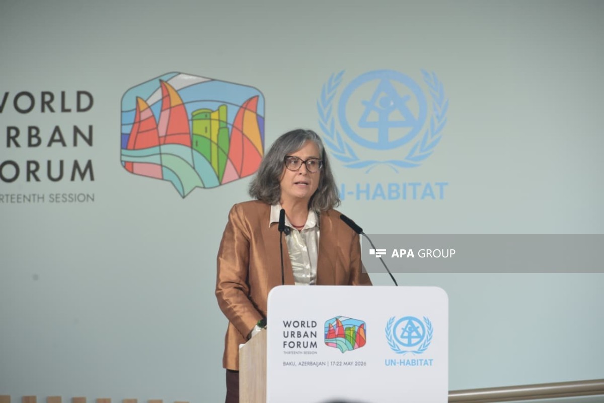 Anaklaudia Rosbax: WUF13-də mənzil mövzusuna diqqətin yönəldilməsi çox vacibdir
