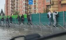 Moskvada leysan yağışlar subasmalara səbəb olub