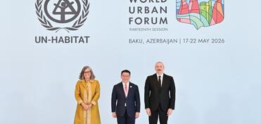 Bakıda WUF13-ün açılış mərasimi keçirilir, Prezident İlham Əliyev tədbirdə iştirak edir - CANLI
