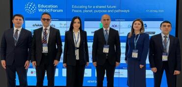 Elm və təhsil naziri Dünya Təhsil Forumunda iştirak edir