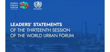 WUF13 çərçivəsində keçirilən Liderlər sessiyası başa çatıb