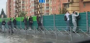 Moskvada leysan yağışlar subasmalara səbəb olub
