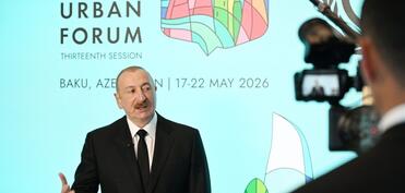 İlham Əliyev: Boru kəmərləri vasitəsilə qaz tədarük etdiyimiz ölkələrin sayına görə dünyada birinci yerdəyik