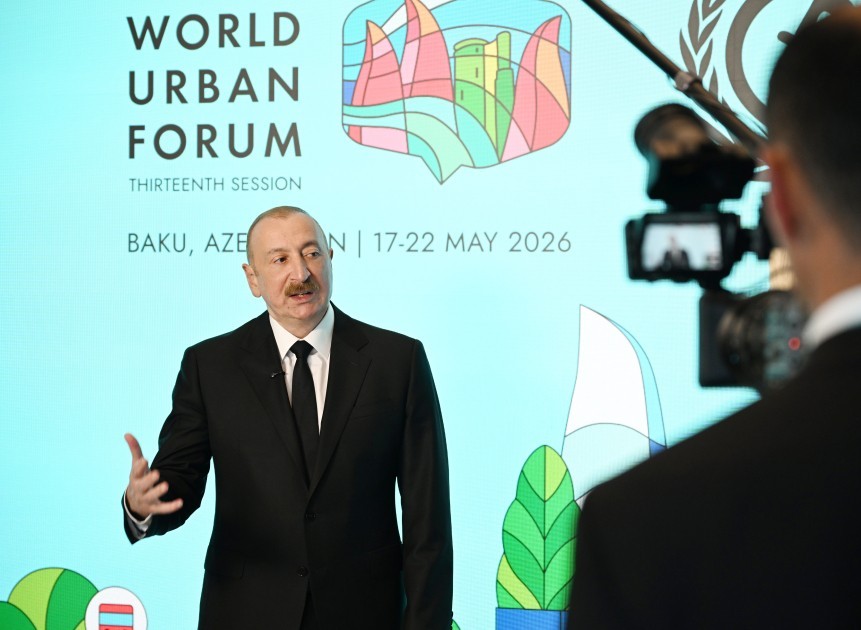 İlham Əliyev: Boru kəmərləri vasitəsilə qaz tədarük etdiyimiz ölkələrin sayına görə dünyada birinci yerdəyik