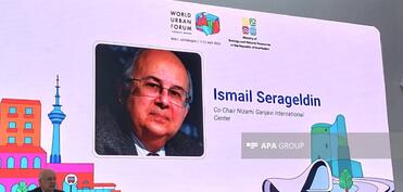 İsmail Serageldin: Azərbaycan plastiklərin təkrar emalı və bu istiqamətdə həyata keçirilən layihələrə ciddi töhfə verir