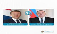 Emmanuel Makron Azərbaycan Prezidentinə zəng edib