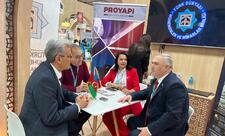 Baş katib "Urban Expo" sərgisində xüsusi olaraq quraşdırılmış pavilyonlarını ziyarət edib