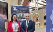 Baş katib "Urban Expo" sərgisində xüsusi olaraq quraşdırılmış pavilyonlarını ziyarət edib