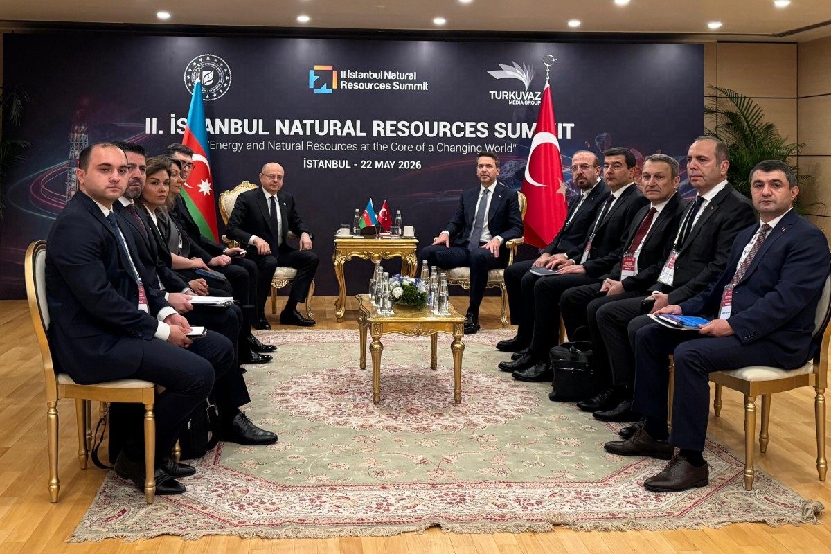 Energetika naziri İstanbulda Türkiyə və Moldovanın energetika nazirləri ilə görüşüb
