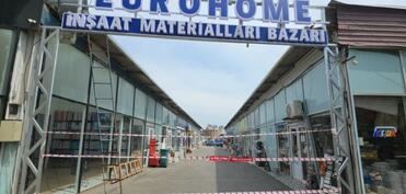 “Eurohome” tikinti materiallarının satışı bazarınının fəaliyyəti dayandırılıb - VİDEO