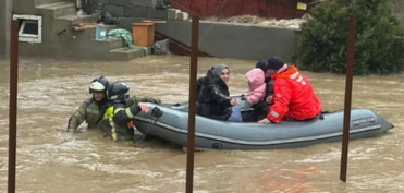 Rusiyada baş verən daşqınlarda 1 nəfər ölüb, 2 nəfər yaralanıb