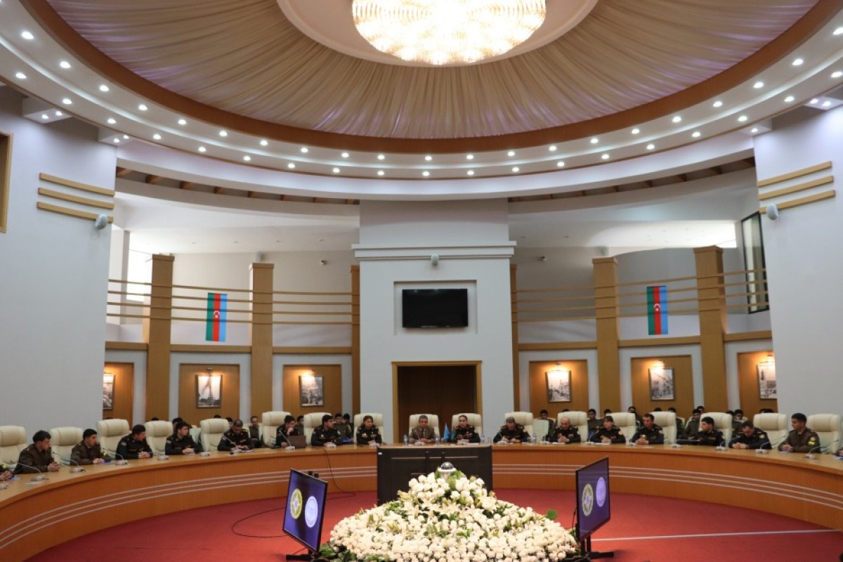 FHN-in beynəlxalq humanitar əməliyyatlarda fəaliyyətinə dair tədbir keçirilib