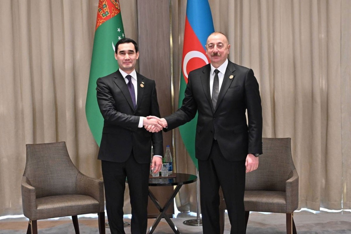 Sərdar Berdiməhəmmədov Prezident İlham Əliyevi təbrik edib