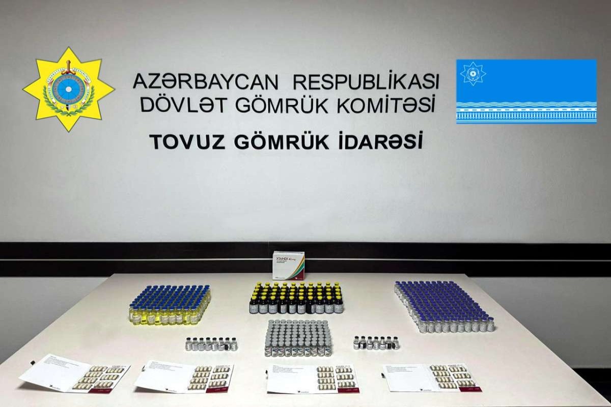 Gömrükdən dərman preparatlarının qanunsuz keçirilməsinin qarşısı alınıb