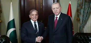 Ərdoğan Şahbaz Şəriflə regional məsələləri müzakirə edib