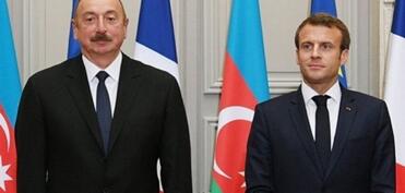 Makron Prezident İlham Əliyevi təbrik edib