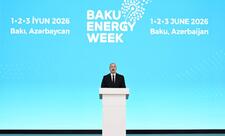 Prezident İlham Əliyev Bakı 31-ci “Baku Energy Forum”un rəsmi açılış mərasimində iştirak edir