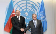BMT Baş katibi Azərbaycan Prezidentini təbrik edib