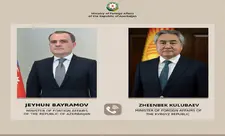 Ceyhun Bayramov Qırğızıstanı BMT TŞ-nin qeyri-daimi üzvü seçilməsi münasibətilə təbrik edib