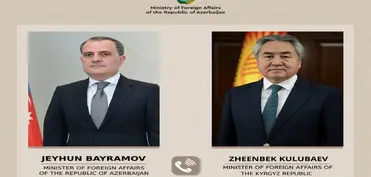 Ceyhun Bayramov Qırğızıstanı BMT TŞ-nin qeyri-daimi üzvü seçilməsi münasibətilə təbrik edib